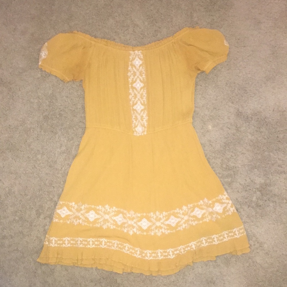 off the shoulder dress